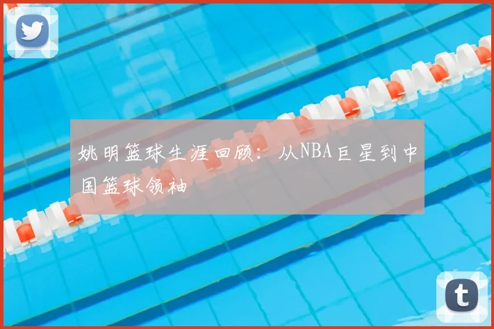 姚明篮球生涯回顾：从NBA巨星到中国篮球领袖