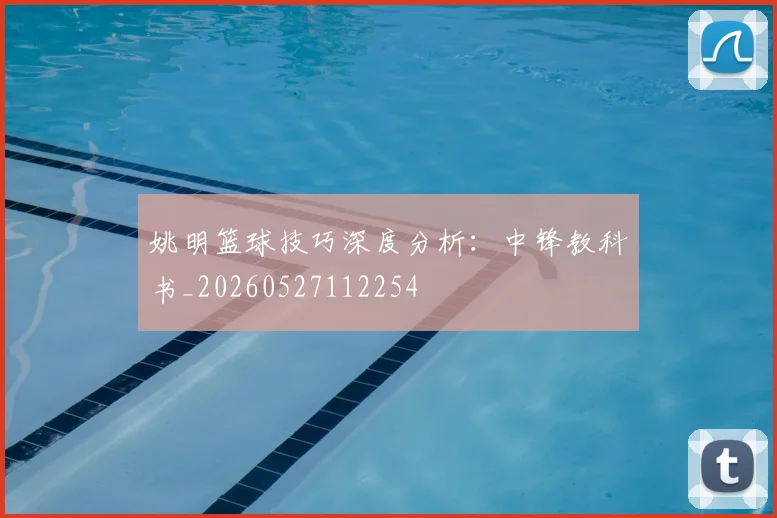 姚明篮球技巧深度分析：中锋教科书_20260527112254